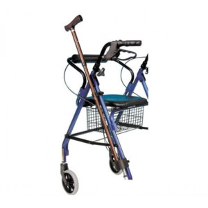 Stok en Kruk houder