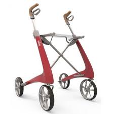 weerhandig-carbon-ultralight-rollator-rood